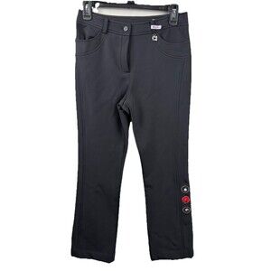 Jandiro Women’s Black Golf Pants - Korean High End Golf